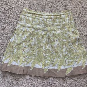 LOFT linen skirt